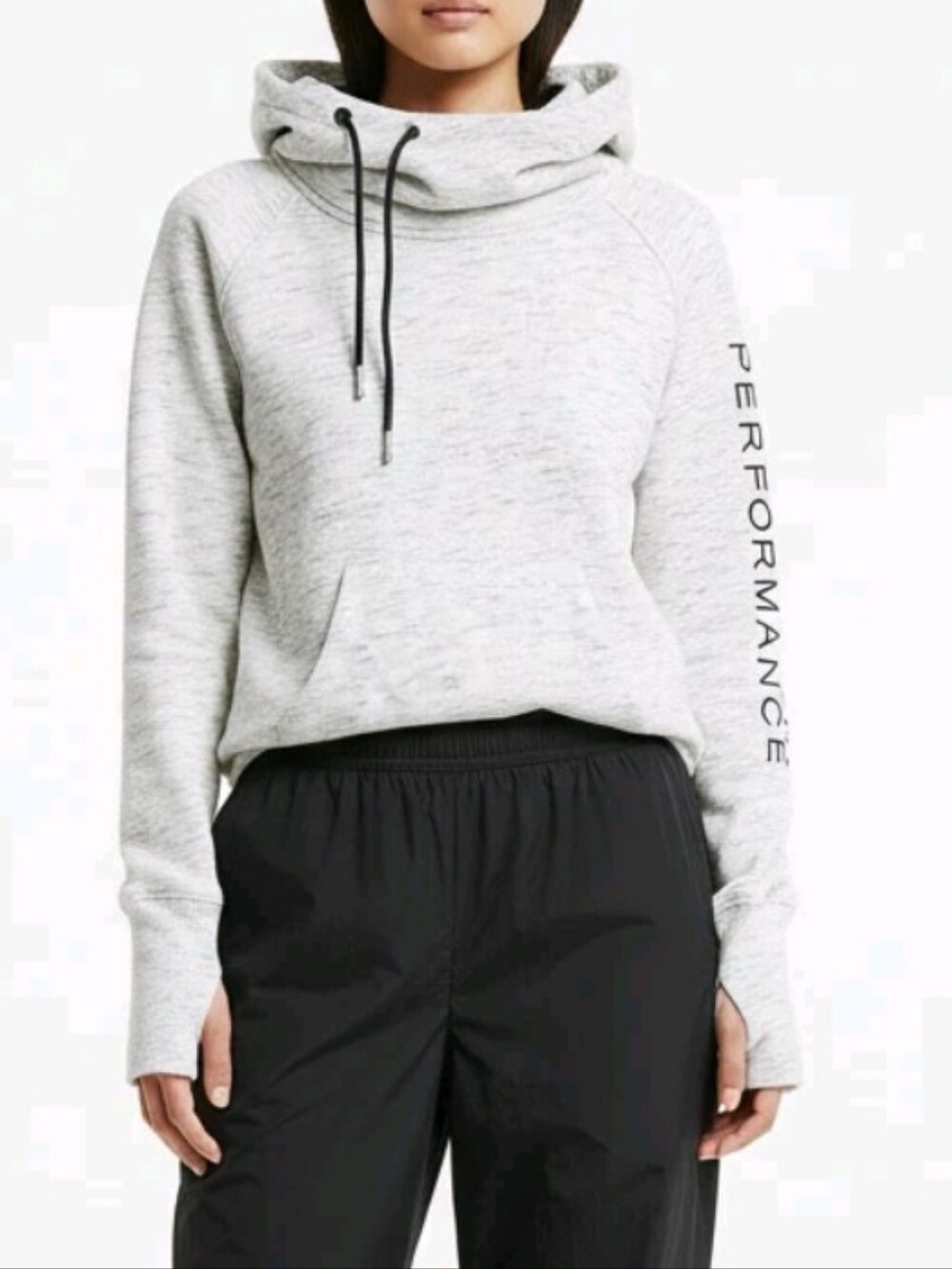 Calvin Klein Performance Hoodie Mock Neck